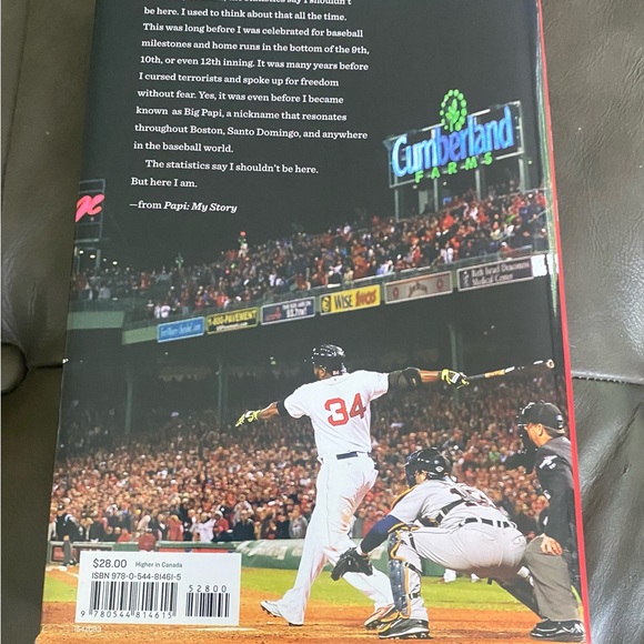 David Ortiz: PAPI- Hardcover Book - Picture 2 of 2